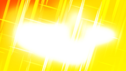 Abstract Yellow and White Futuristic Glowing Stripes Background