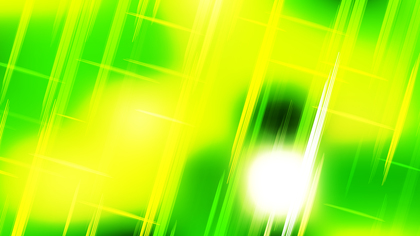 Abstract Green and Yellow Futuristic Tech Glowing Stripes Background