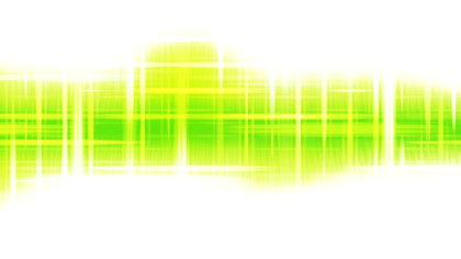 Futuristic Glowing Green Yellow and White Light Lines Background