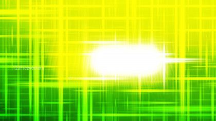Futuristic Glowing Green Yellow and White Light Background