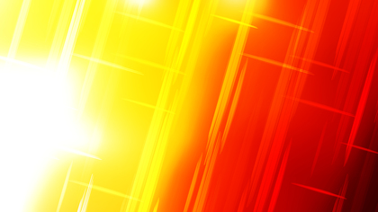 Abstract Red White and Yellow Futuristic Glowing Stripes Background