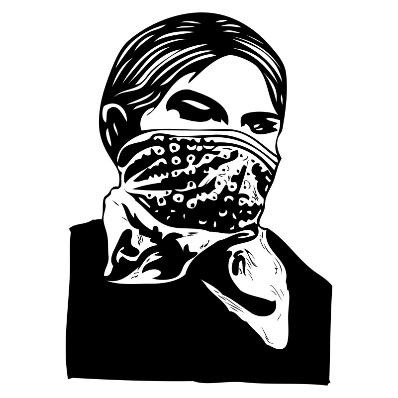 Hand Drawn Silhouette Vector Image