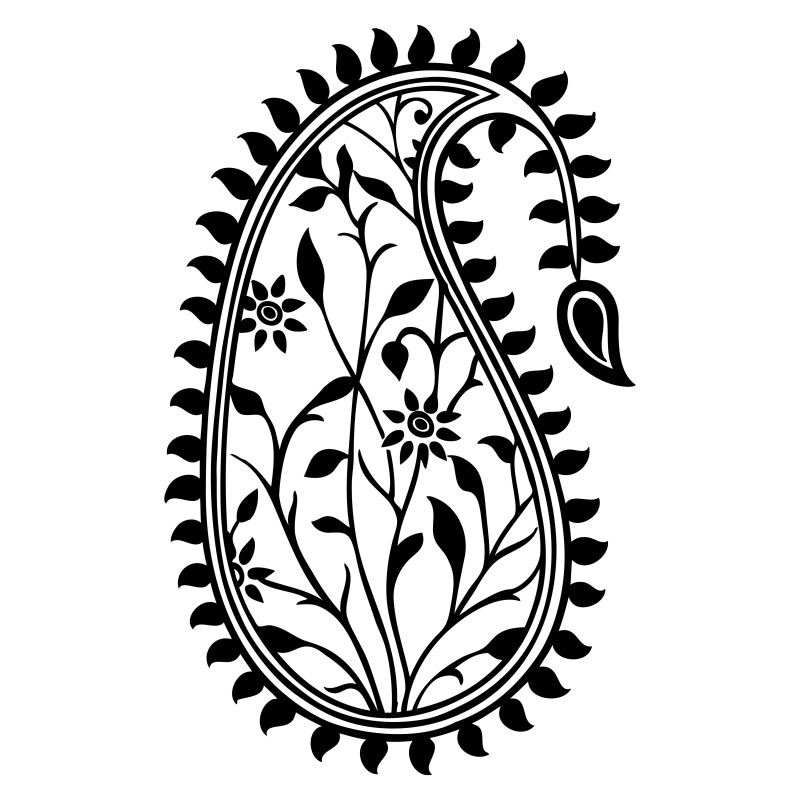 Hand Drawn Paisley Image