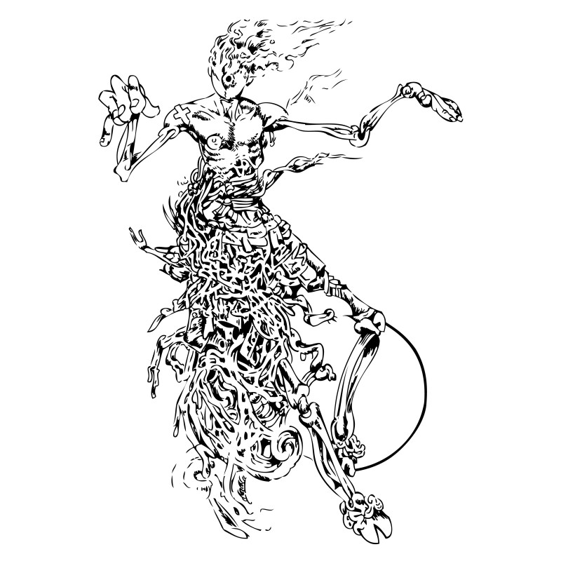 Hand Drawn Horror Vector