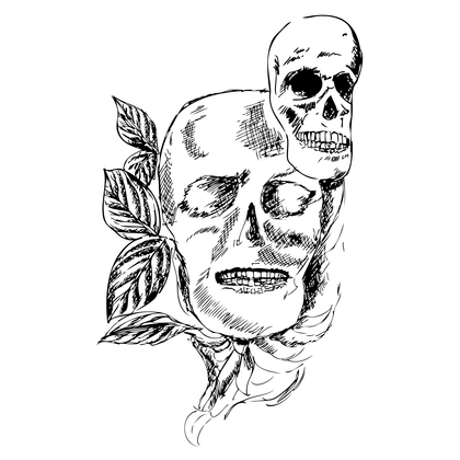 Hand Drawn Skull Image