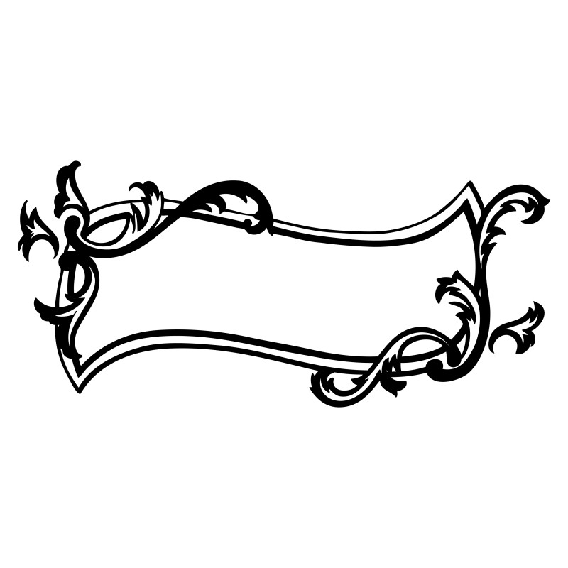 Hand Drawn Floral Banner Vector Image