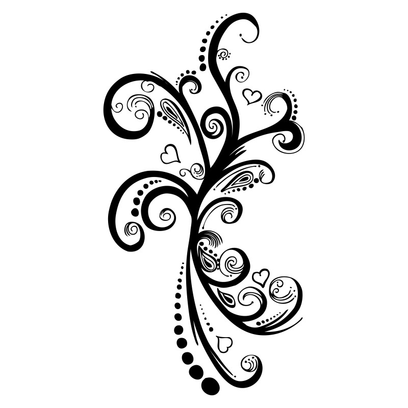 Hand Drawn Floral Vector