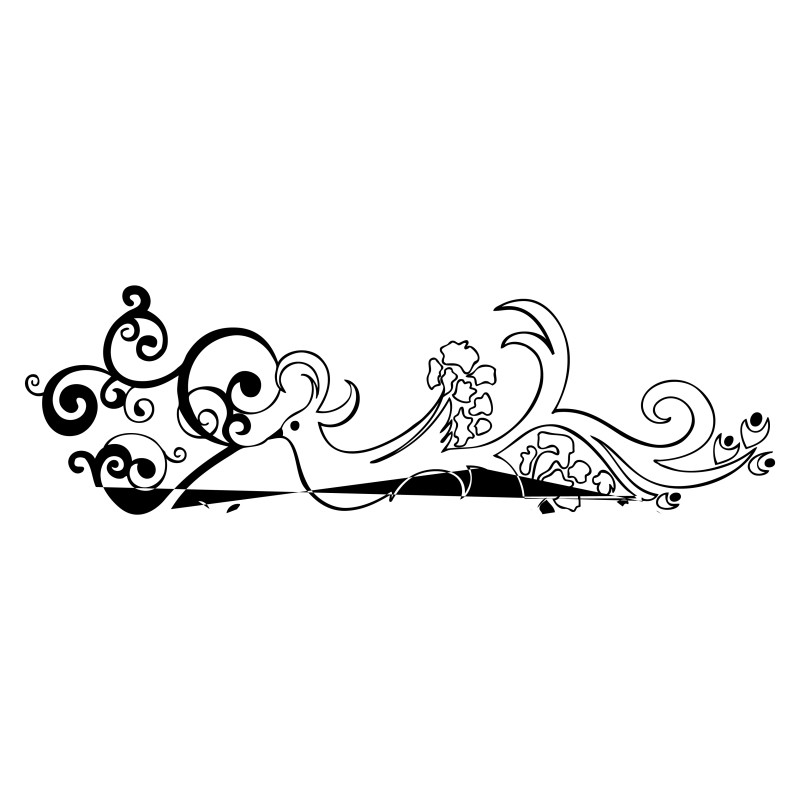 Hand Drawn Floral Design Vector