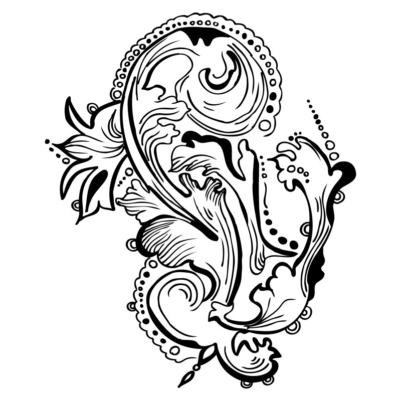 Hand Drawn Floral Image
