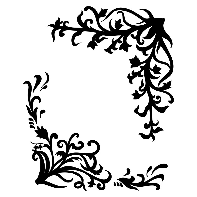 Hand Drawn Floral Vector