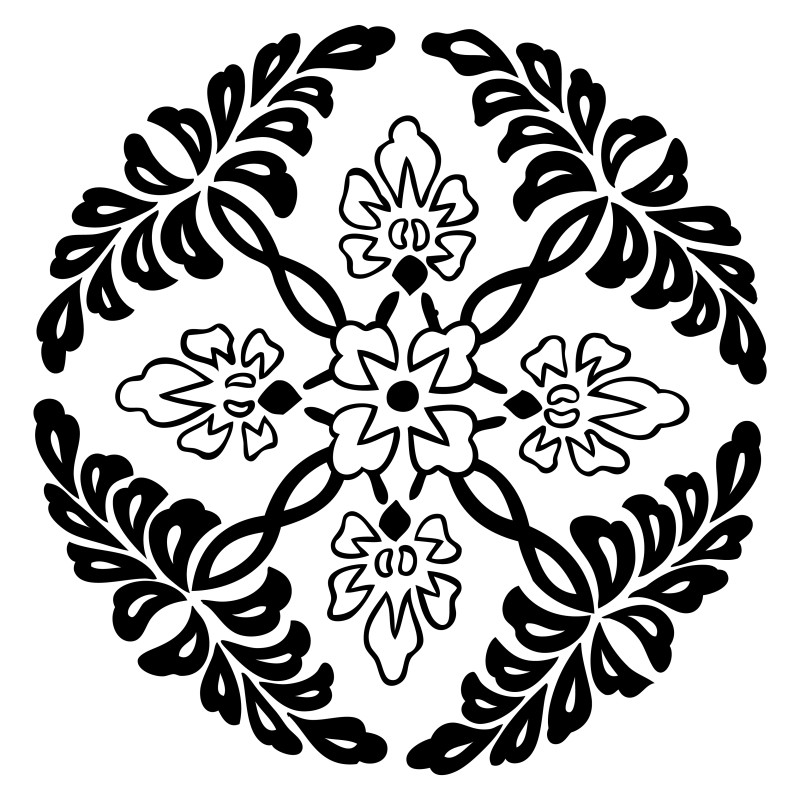 Hand Drawn Floral Ornament Image