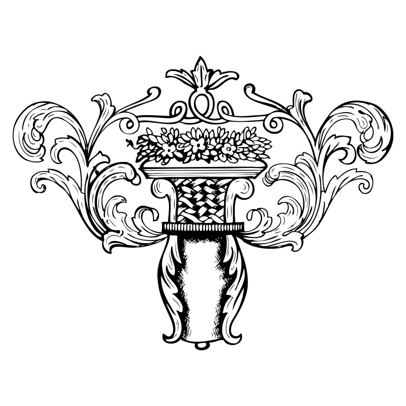 Hand Drawn Floral Ornament Vector