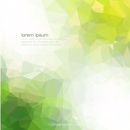 Light Green Geometric Polygon Background Image
