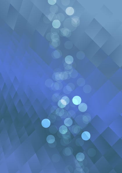 Blue Polygon Pattern Background