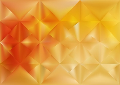 Abstract Orange Low Poly Background
