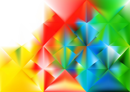 Abstract Colorful Polygonal Background