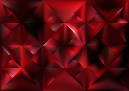 Red and Black Polygonal Background Template Graphic