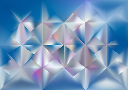 Abstract Pink Blue and White Polygon Background Illustrator