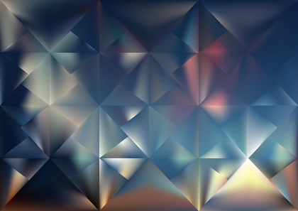 Abstract Pink Blue and Brown Polygon Background Graphic Design