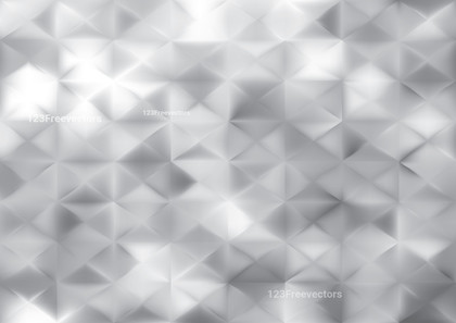 Abstract Light Grey Geometric Triangle Background Illustration