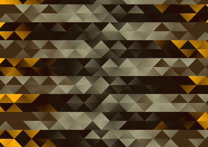 Dark Orange Geometric Triangle Pattern Background
