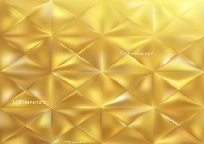 Gold Geometric Triangle Pattern Background Vector Art