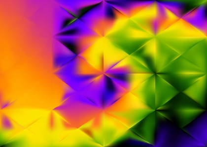 Colorful Triangular Background