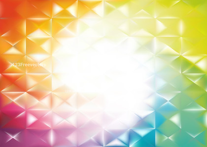 Colorful Triangular Pattern Background
