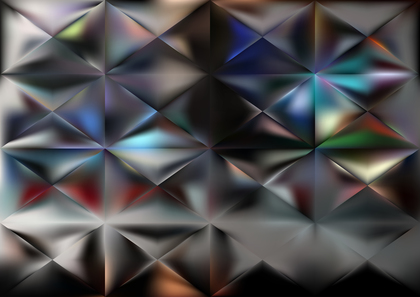 Dark Color Geometric Triangle Pattern Background