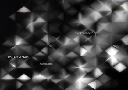 Abstract Black and Grey Geometric Triangle Background