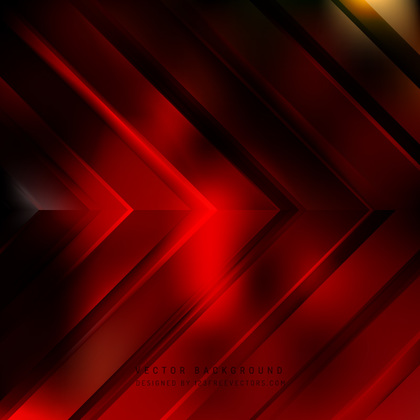 Abstract Dark Red Arrow Background Template