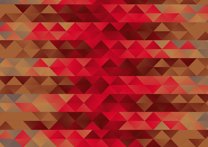 Red and Brown Geometric Triangle Background