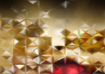 Abstract Red and Brown Triangle Pattern Background