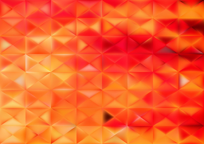 Abstract Red and Yellow Triangle Pattern Background Illustration
