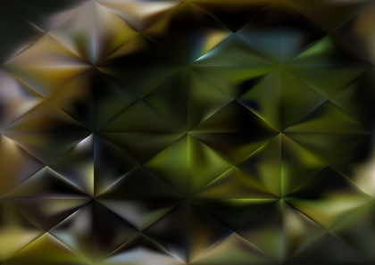 Green Brown and Black Triangle Pattern Background Image