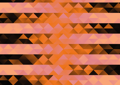 Abstract Pink Orange and Brown Triangle Background Vector Graphic