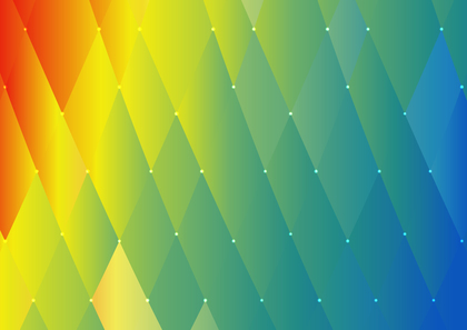Red Green and Blue Gradient Geometric Triangle Pattern Background