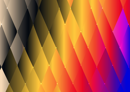 Red Orange and Blue Gradient Triangle Background