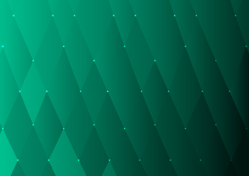 Abstract Dark Green Gradient Triangle Background Graphic