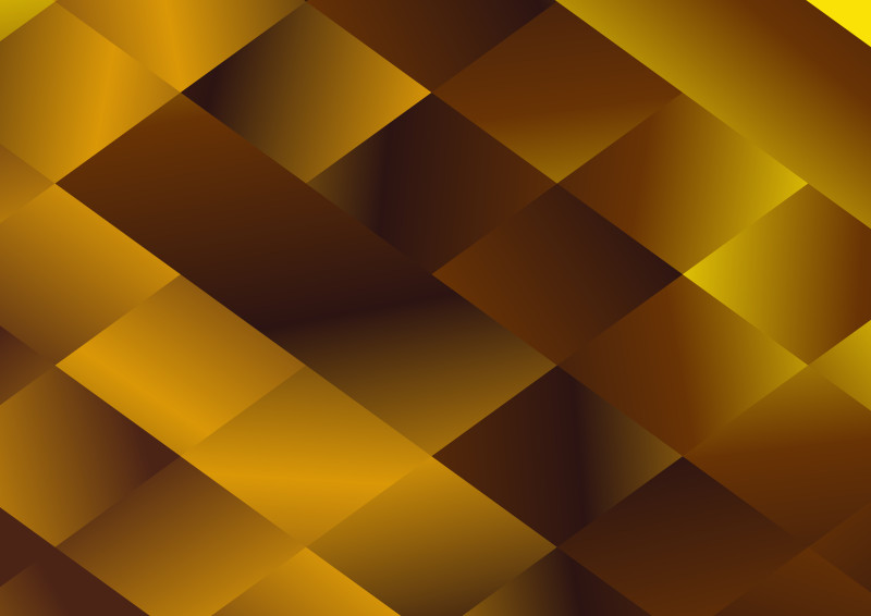 Abstract Dark Orange Gradient Triangular Background