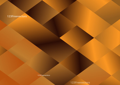 Abstract Orange Gradient Triangular Pattern Background
