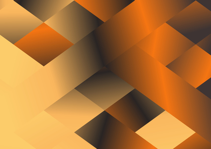 Orange Gradient Triangular Background Vector Illustration
