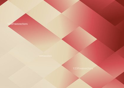 Beige and Red Gradient Triangle Pattern Background Vector Eps