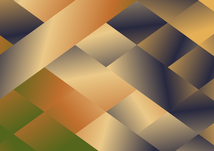 Brown and Green Gradient Geometric Triangle Background