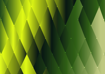 Abstract Green and Yellow Gradient Triangle Background