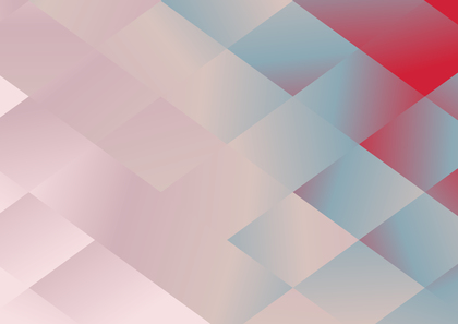 Abstract Red and Blue Gradient Triangular Pattern Background