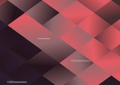 Abstract Red and Brown Gradient Triangular Background Vector Art