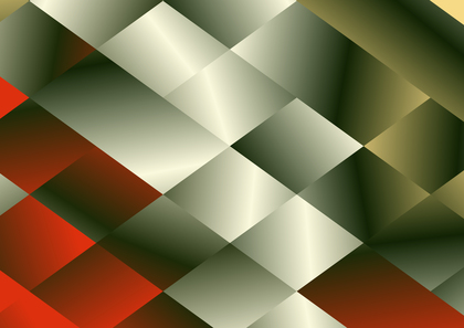Red and Green Gradient Triangle Pattern Background