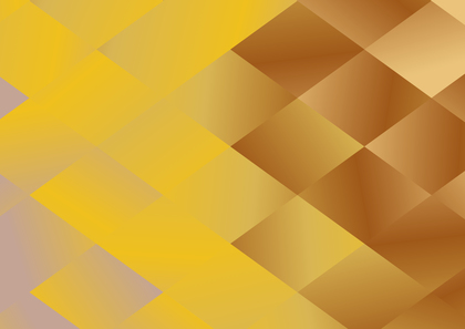 Yellow and Brown Gradient Triangle Background