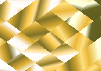 Green White and Gold Gradient Triangle Pattern Background Vector